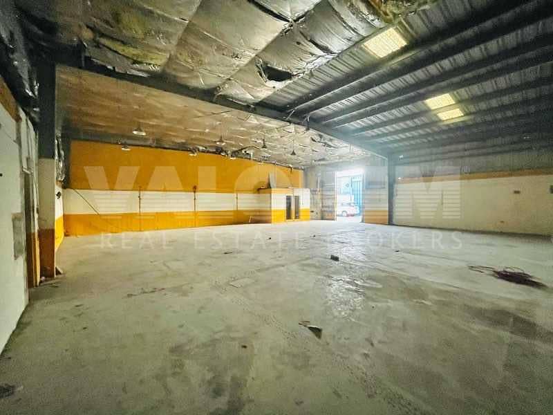 18 WAREHOUSE BEHIND SHEIKH ZAYED ROAD| 5300 SQFT @ AED 150K