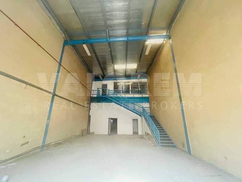 MAIN ROAD WAREHOUSE PLUS MEZZANINE | SEMI-FITTED