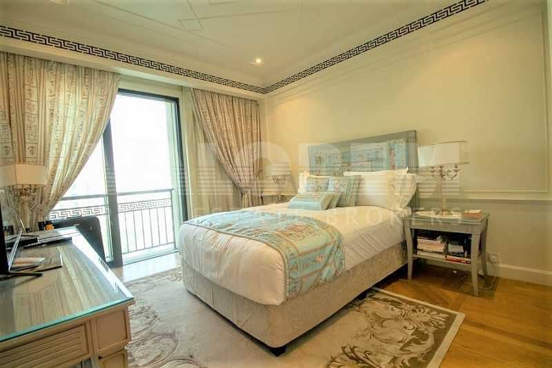 7 3 BHK |CREEK VIEW AND SWIMMING POOL | FULLY VERSACE FURNITURE |