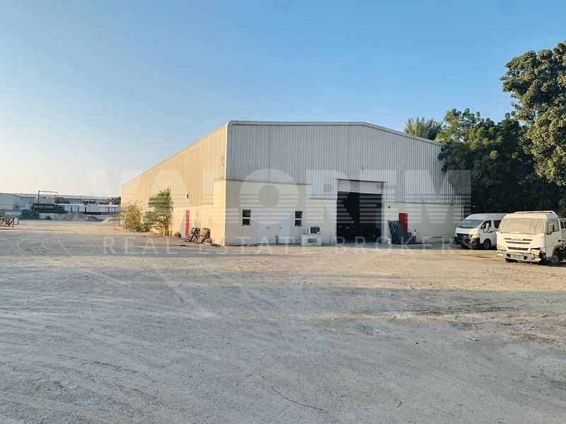 7 ALQUOZ WAREHOUSE WITH LAND FOR SALE| 113K SQFT. @ AED 16
