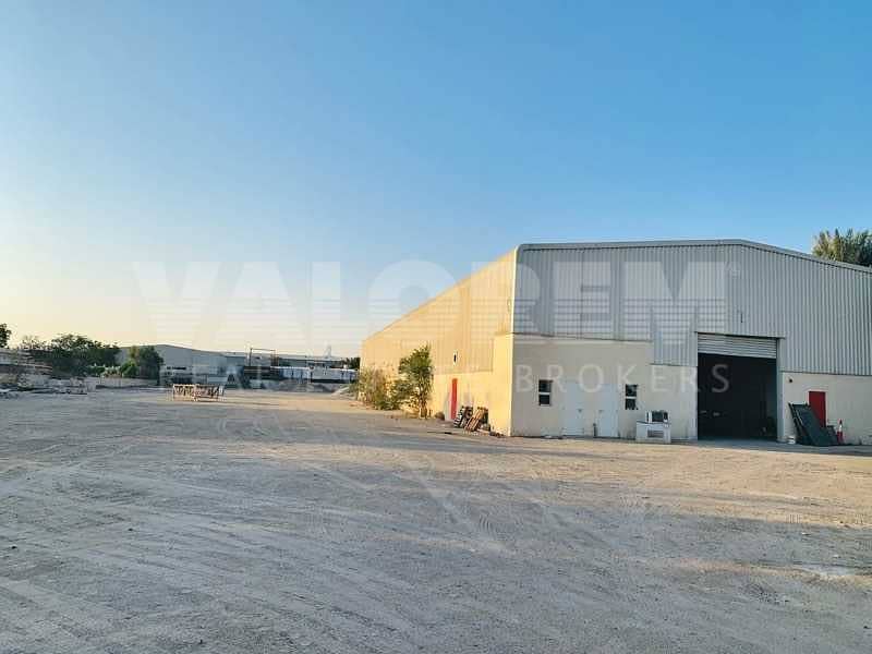 8 ALQUOZ WAREHOUSE WITH LAND FOR SALE| 113K SQFT. @ AED 16