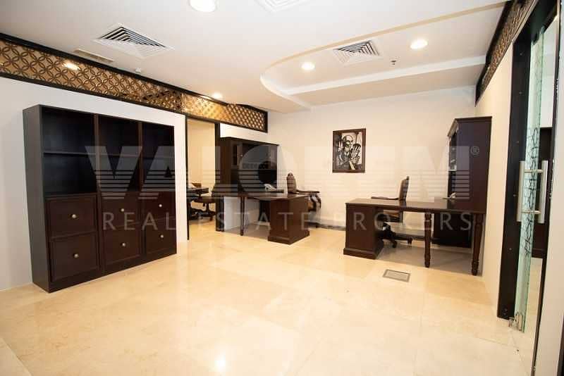 7 Fitted |Partitions |High End Furnished| Office For Rent