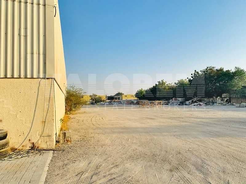 25 ALQUOZ WAREHOUSE WITH LAND FOR SALE| 113K SQFT. @ AED 16