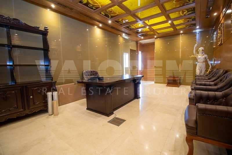 13 Fitted |Partitions |High End Furnished| Office For Rent