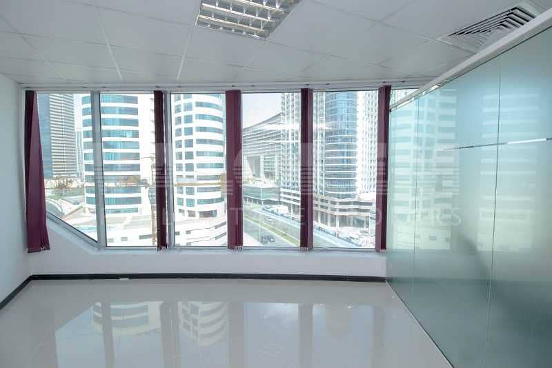 3 Furnished office for rent in Damac Tower