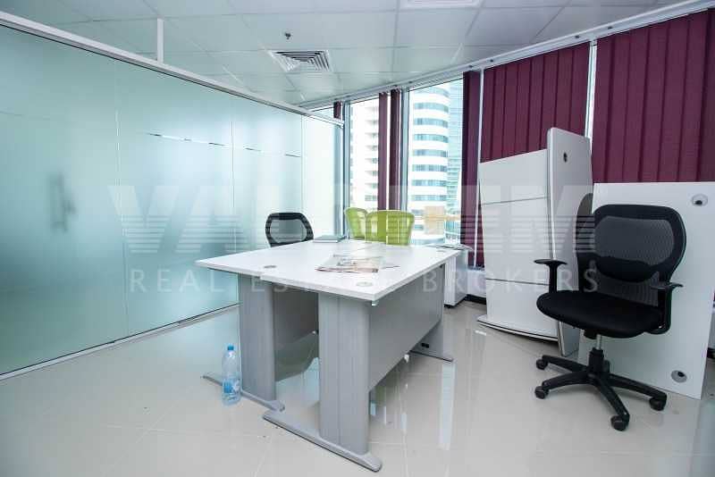 13 Furnished office for rent in Damac Tower