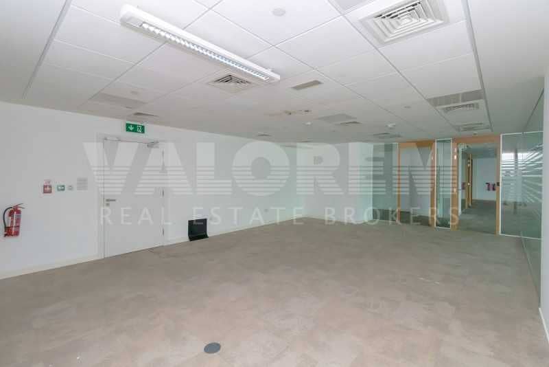 6 Panoramic view| Full floor|Fitted|Partitions|  Chiller Free