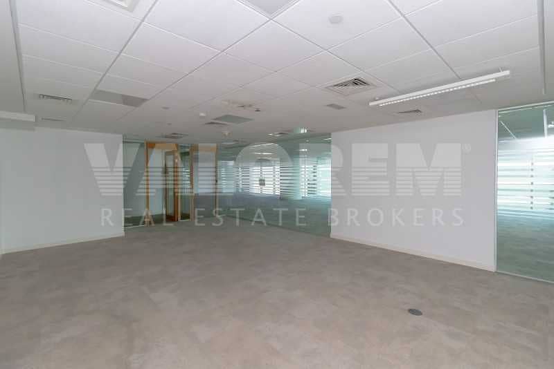 8 Panoramic view| Full floor|Fitted|Partitions|  Chiller Free