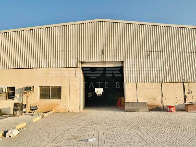 30 ALQUOZ WAREHOUSE WITH LAND FOR SALE| 113K SQFT. @ AED 16