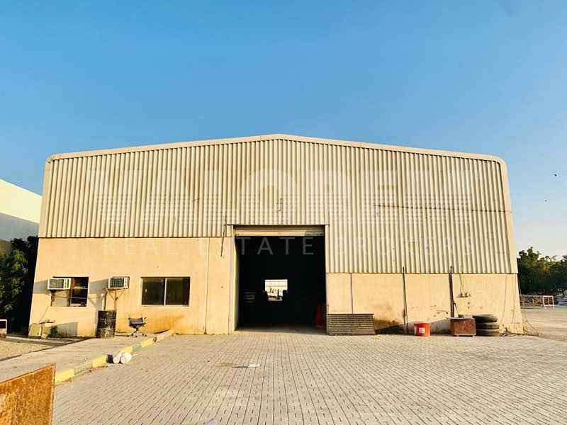 32 ALQUOZ WAREHOUSE WITH LAND FOR SALE| 113K SQFT. @ AED 16