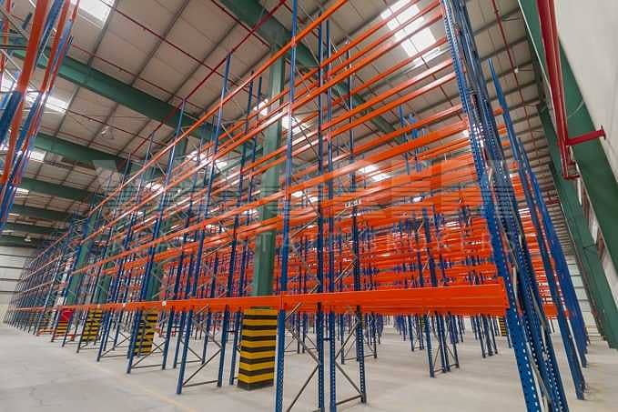 8 Warehouse with Racks for Storage and Logistics in JAFZA