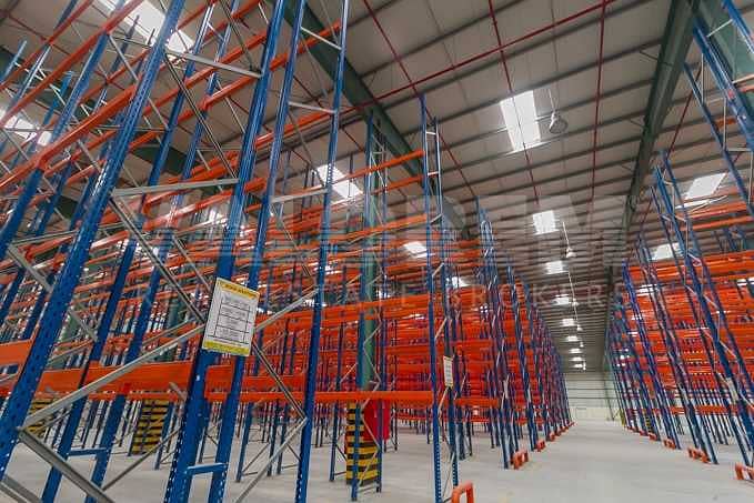 10 Warehouse with Racks for Storage and Logistics in JAFZA