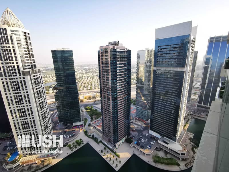 18 Exclusive 5 BR Penthouse in JLT | Panoramic view