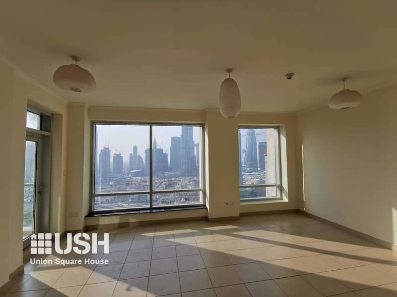 2 Unique 2BR High Floor with Full Burj and Fountain