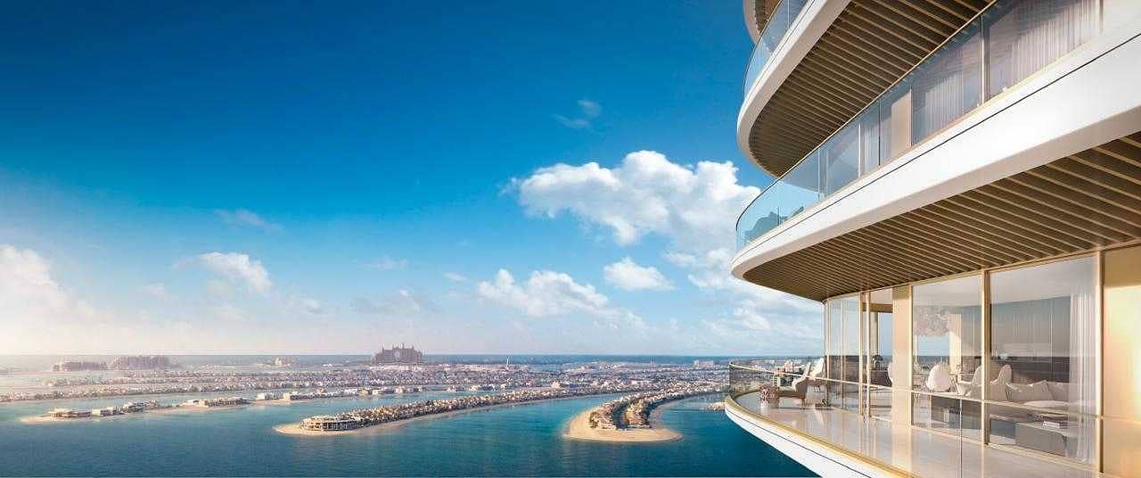 3 Full palm Jumeriah / sea view with beach access