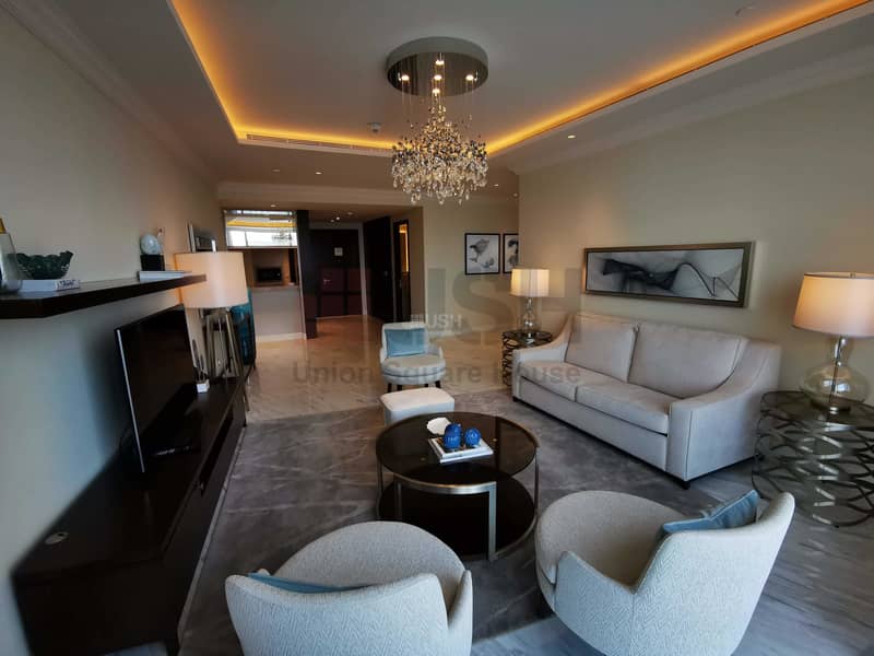 5 Sky Collection 4BR + Maid Burj & Fountain View