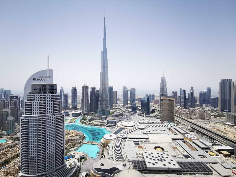7 High Floor | Sky Collection | 4BR + Maids | Full Burj Khalifa and Fountain View