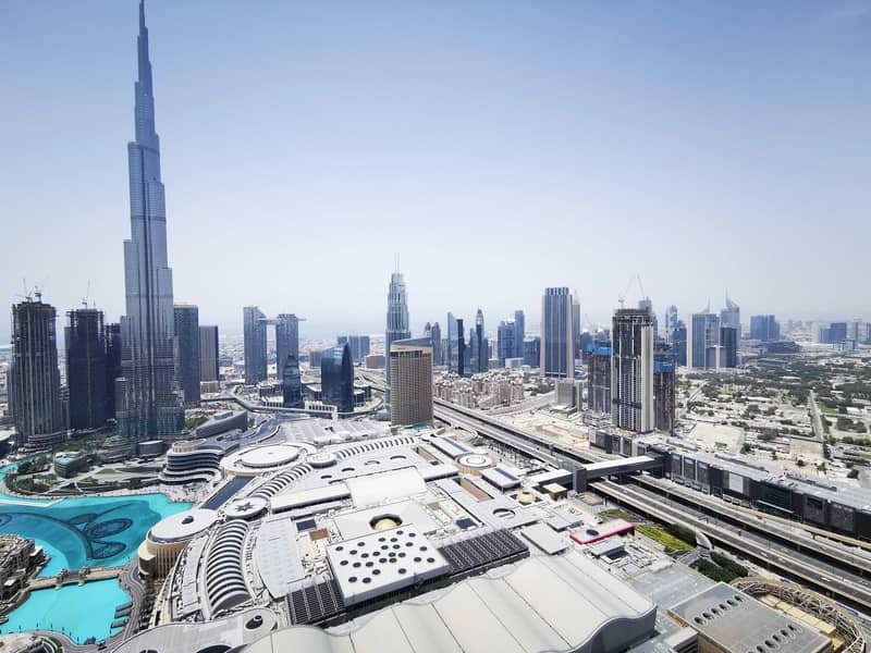 33 High Floor | Sky Collection | 4BR + Maids | Full Burj Khalifa and Fountain View