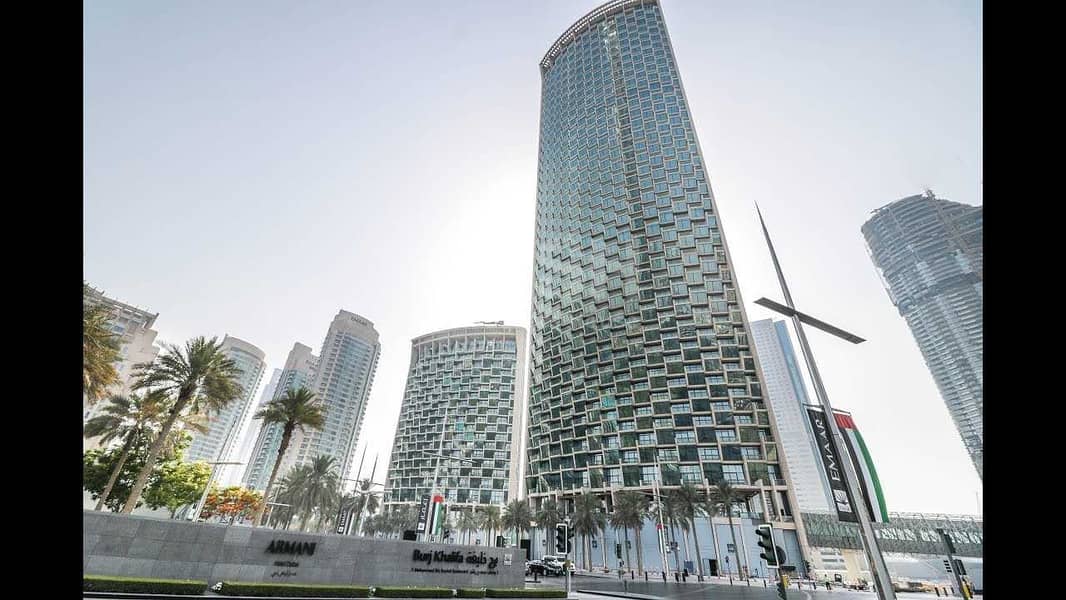 Furnished & unfurnised 1 bedroom in Burj vista