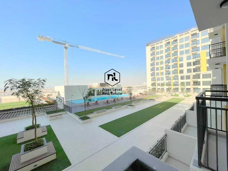 19 Modern and sporty project | Fully Furnished  High End Amenities | Pool view