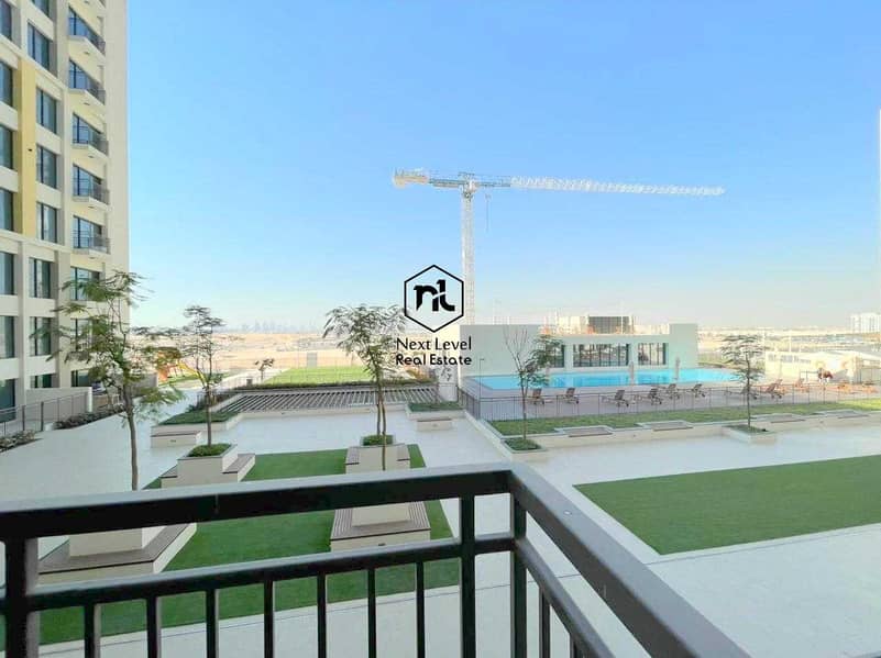 20 Modern and sporty project | Fully Furnished  High End Amenities | Pool view