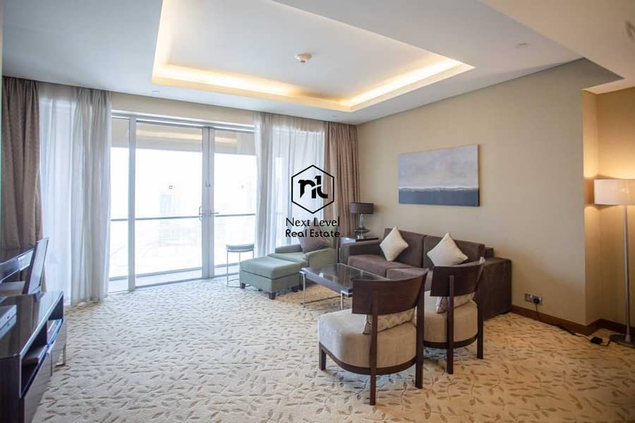 位于迪拜市中心，迪拜谦恭购物中心 1 卧室的公寓 155000 AED - 4791920