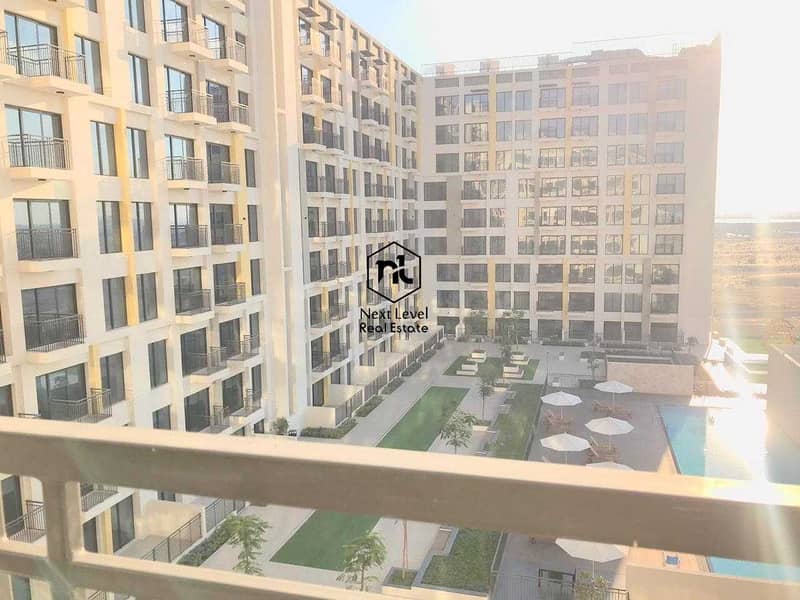 29 BRAND NEW | POOL VIEW | 1 BED ROOM | BALCONY+PARKING | UNA | TOWN SQUARE