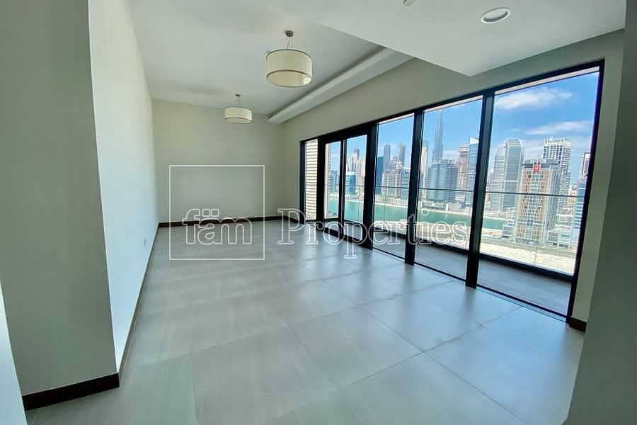 2 Amazing 2BDR | Partial canal and Burj Khalifa view
