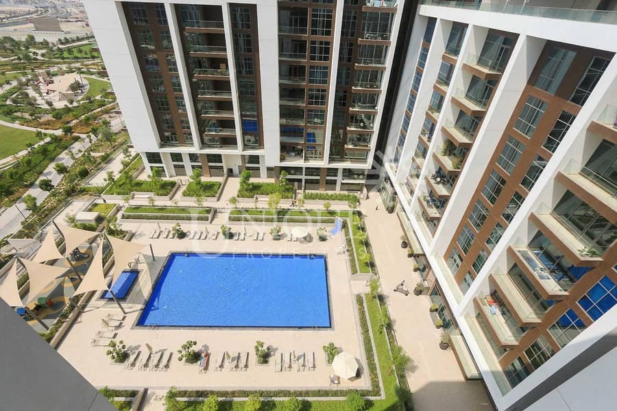 Stunning 2Br | Pool & Park View | Big Balcony