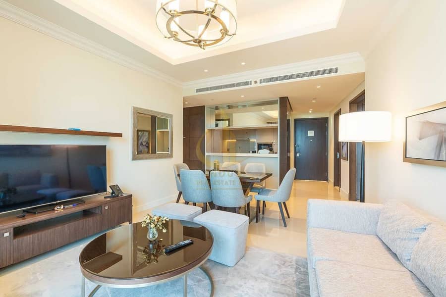 3 Stunning Views of Burj and Fountain | Fully Furnished