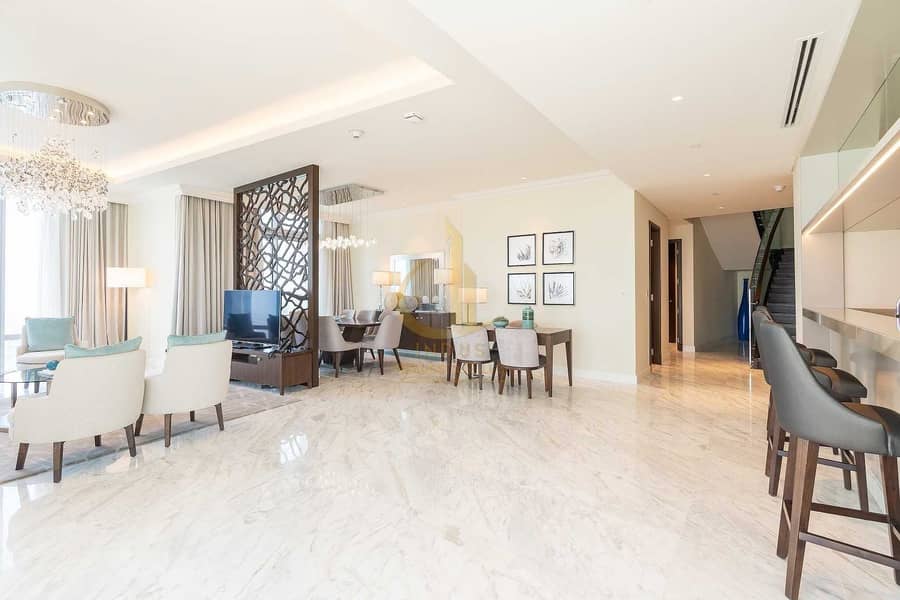 3 Rare Duplex Terrace Apts | Burj and Fountain Views