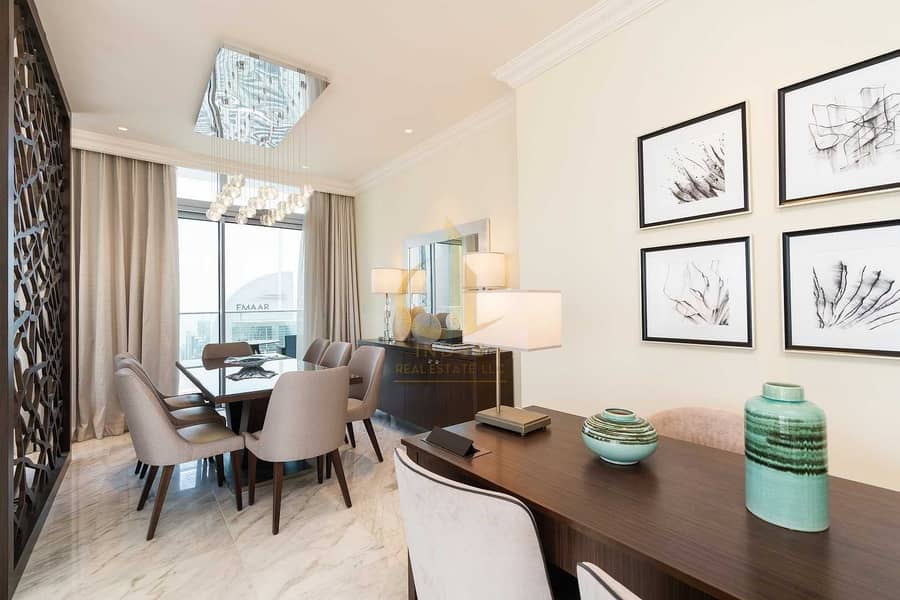 5 Rare Duplex Terrace Apts | Burj and Fountain Views