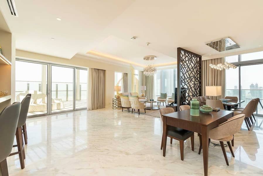 8 Rare Duplex Terrace Apts | Burj and Fountain Views