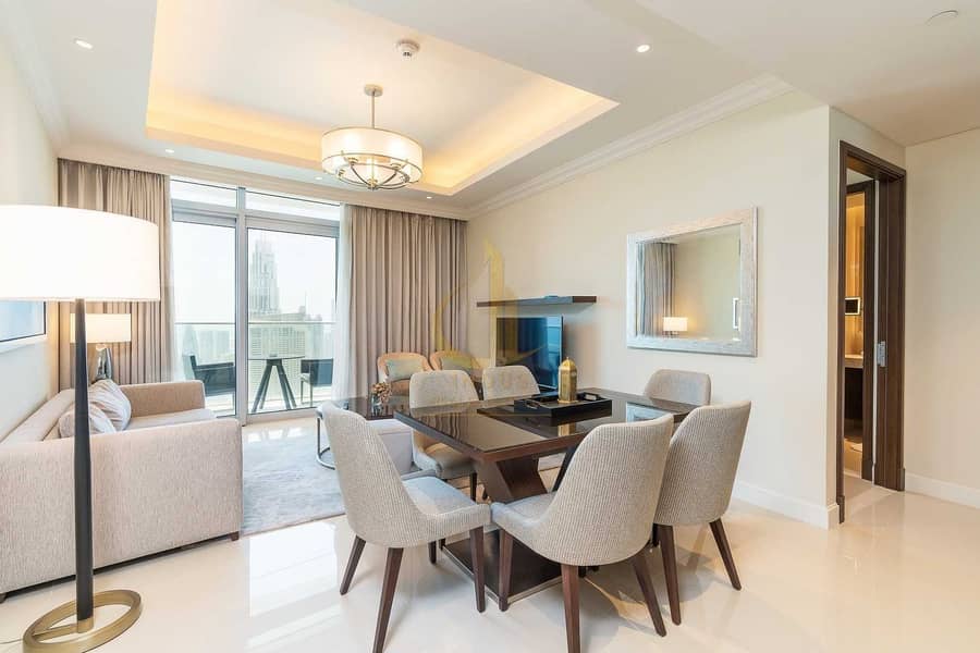 8 Stunning Views of Burj and Fountain | Fully Furnished