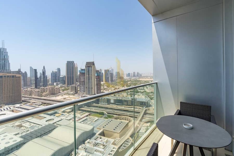 20 Stunning Views of Burj and Fountain | Fully Furnished