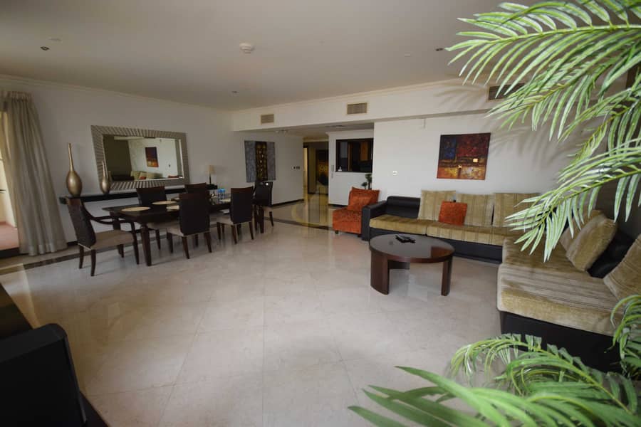 Palm and Marina Views | Fully Furnished and Spacious 3BHK