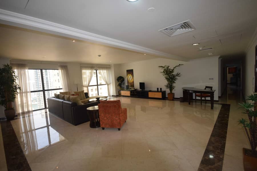 2 Marina Views | Upgraded Fully Furnished 3BHK+M