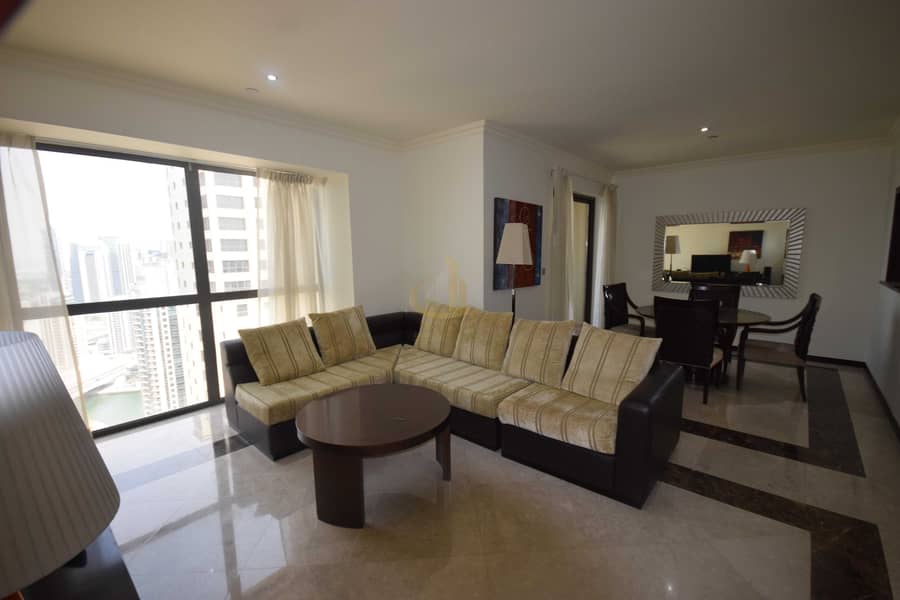 7 Palm and Marina Views | Upgraded Fully Furnished 2BR