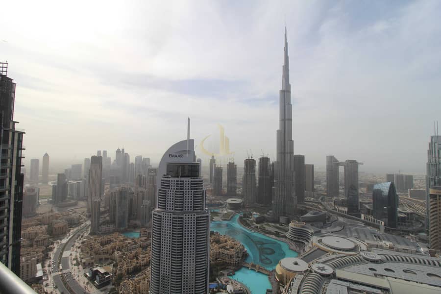 36 Full Burj and Fountain View |3Br +M|Sky collection