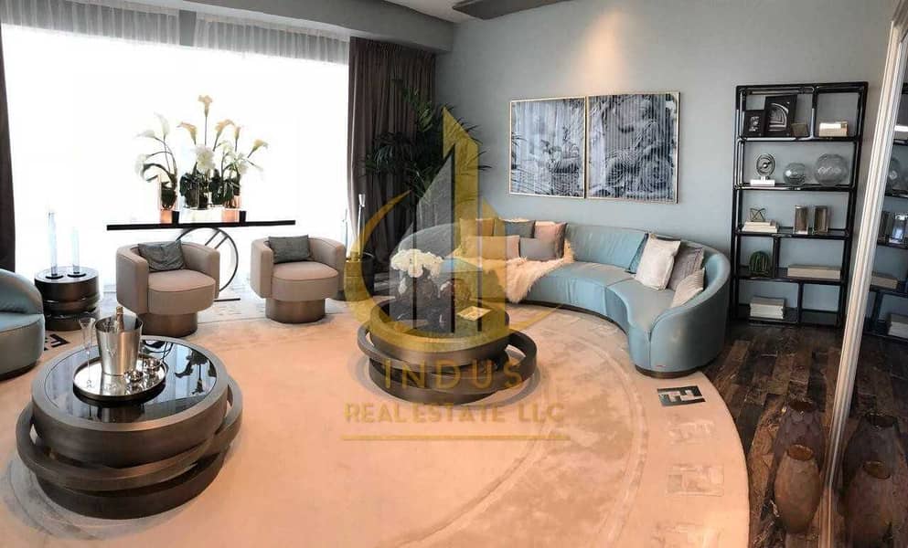 3BR Fendi Style Apartment | Full Sea Views | On High Floor