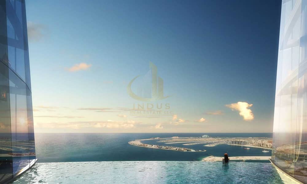 Resale | Luxury Studio in 5 Star Hotel| Panoramic View| High Floor
