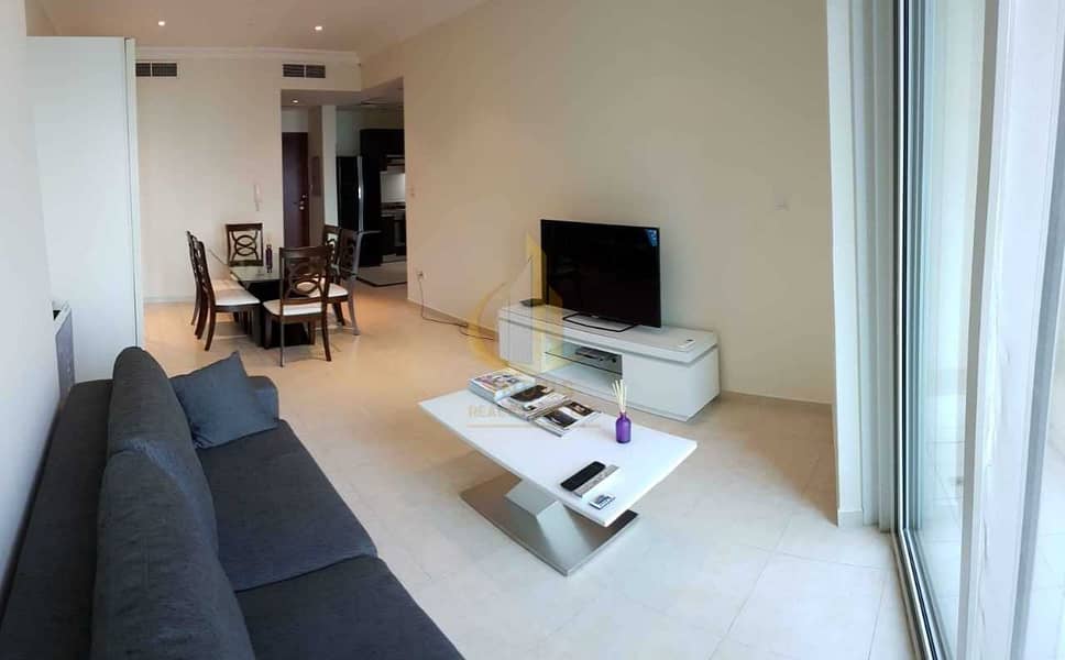 Fully Furnished 1 BHK | Golf Views | On High Floor