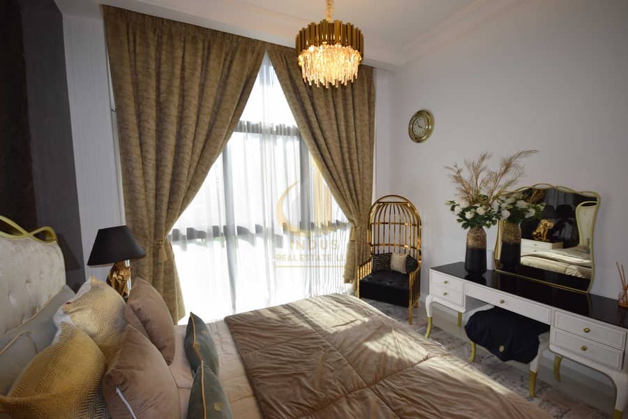 13 Furnished Designer 3+Maid Bed Villa in DAMAC Hills