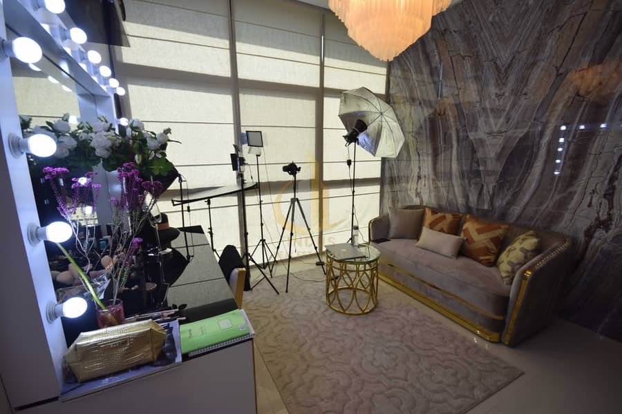 24 Furnished Designer 3+Maid Bed Villa in DAMAC Hills