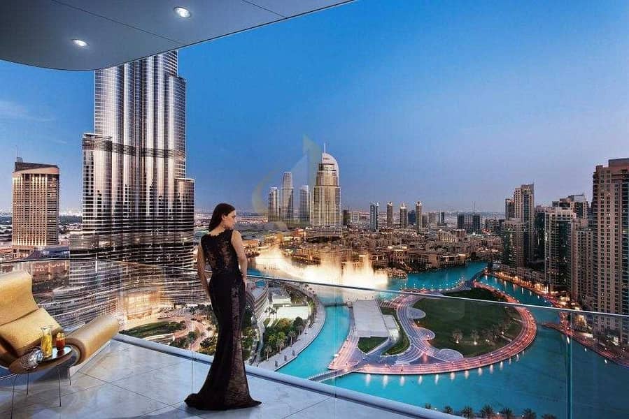 3 The Luxury Living First Class Apartments with Burj and Fountain Views