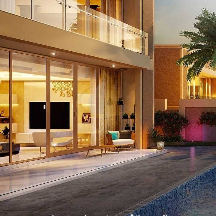 6 MODERN STYLE 6 BEDROOM LUXURIOUS VILLA WITH ROOF ACCESS