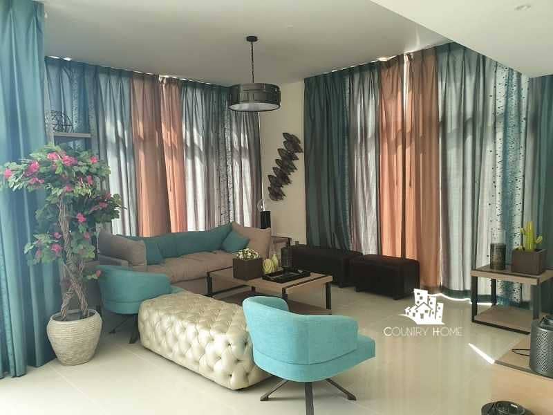 Fully Furnished | Spacious Unit | 3BHK+Maid