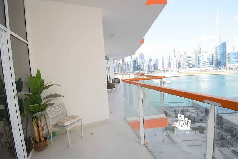 7 Luxurious | 2BR Massive Balcony| Canal & Burj View