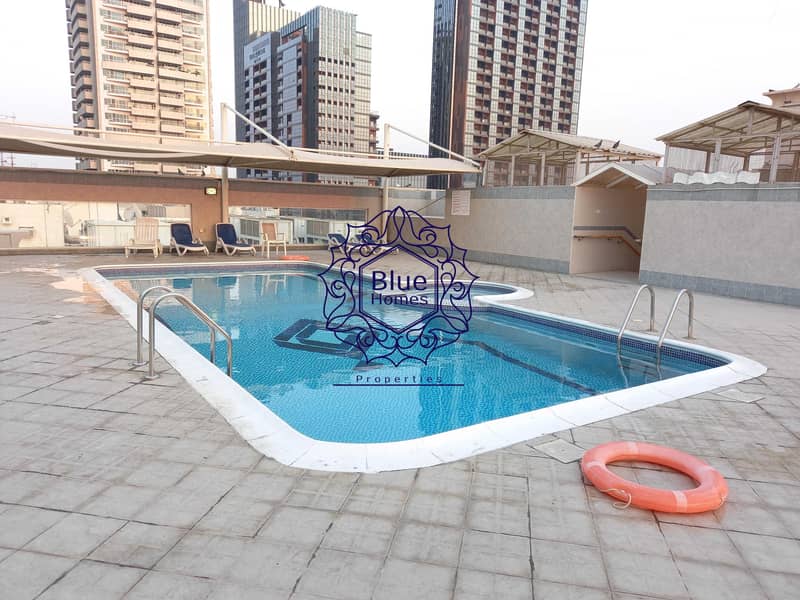 Semi Furnished 1Month Free 1BR Only 43K Close To Metro