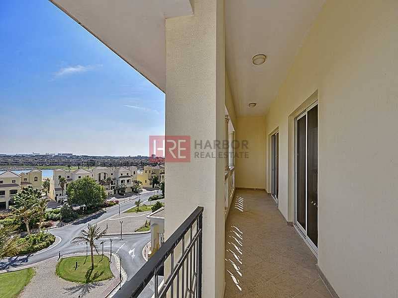 4 2 BR + 2.5 Bath | 2 Balconies | Golf and Sea View